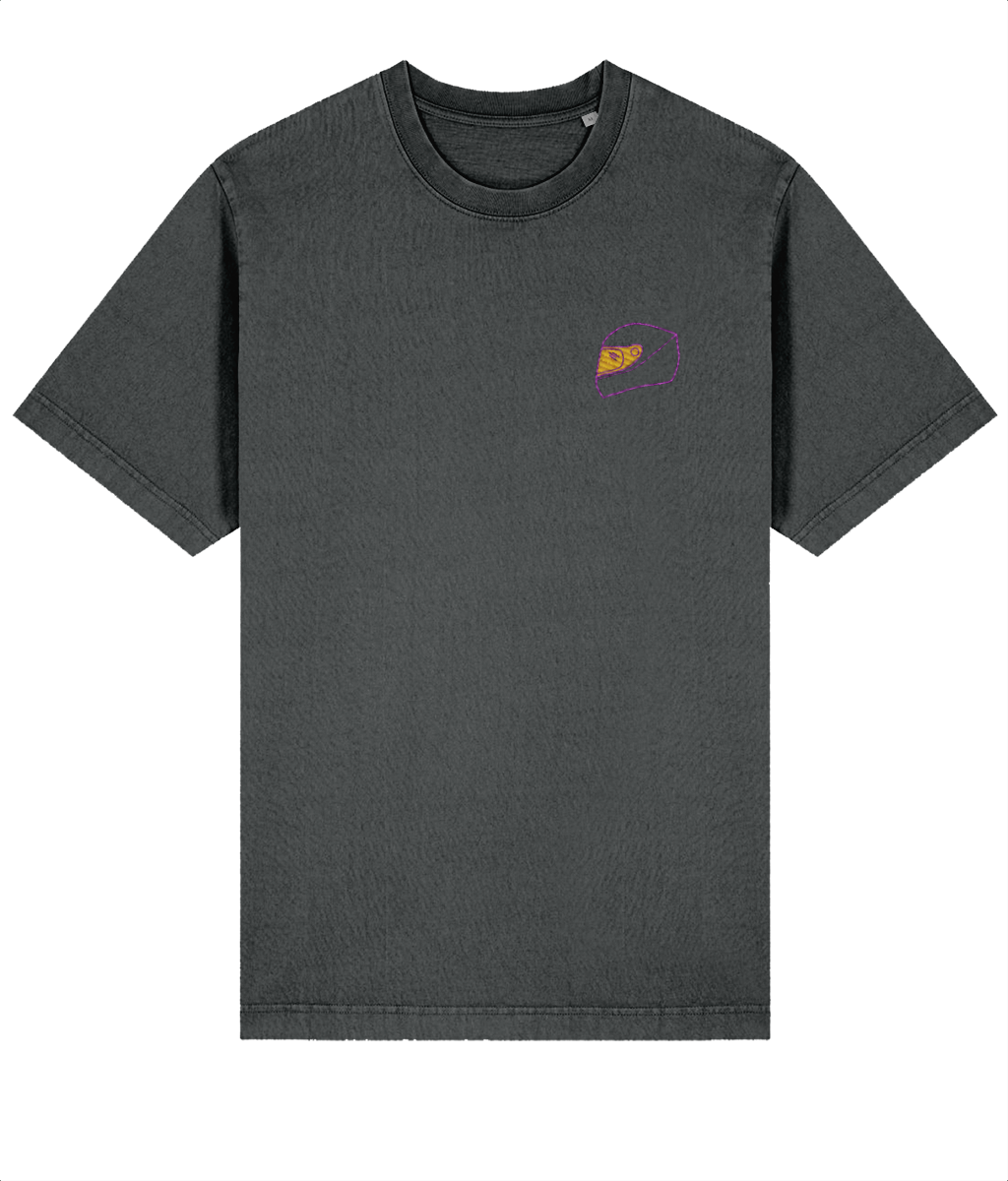 Celebrate an F1 legend. This premium t-shirt pays tribute to Lewis Hamilton, featuring a minimalist embroidered design of his iconic helmet.
Premium Quality & Craftsmanship Made from 100% certified organic cotton (240 gsm), this offers superior comfort with relaxed fit. The precise center embroidery delivers exceptional durability that outlasts typical printed alternatives.