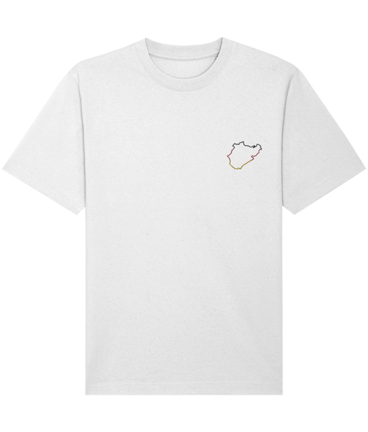 Celebrate motorsport heritage with this premium organic cotton t-shirt featuring a minimalist embroidered Nurburgring circuit outline. Crafted for motorsport enthusiasts who value quality and timeless design.
Premium Quality & Craftsmanship Made from 100% certified organic cotton (240 gsm), this offers superior comfort with relaxed fit. The precise center embroidery delivers exceptional durability that outlasts typical printed alternatives.
