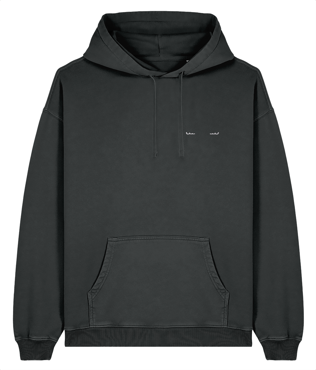 Celebrate auto heritage with this premium organic cotton hoodie featuring a minimalist embroidered Alfa Romeo Giulia LED signature design. Crafted for motorsport enthusiasts who value quality and timeless design.

Premium Quality &amp; Craftsmanship Made from 100% certified organic cotton (380 gsm), this offers superior comfort and style with oversized fit. The precise embroidery delivers exceptional durability that outlasts typical printed alternatives.