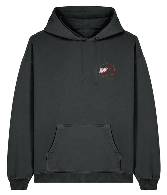 Celebrate an F1 legend. This premium hoodie pays tribute to Charles Leclerc, featuring a minimalist embroidered design of his iconic helmet.

Premium Quality &amp; Craftsmanship Made from 100% certified organic cotton (380 gsm), this offers superior comfort and style with oversized fit. The precise embroidery delivers exceptional durability that outlasts typical printed alternatives.