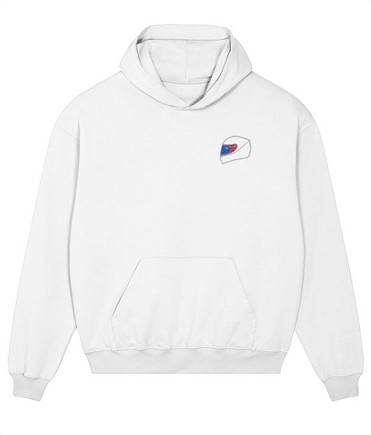 Celebrate an F1 legend. This premium hoodie pays tribute to Lewis Hamilton, featuring a minimalist embroidered design of his iconic helmet.

Premium Quality &amp; Craftsmanship Made from 100% certified organic cotton (400 gsm), this offers superior comfort and style with oversized fit. The precise embroidery delivers exceptional durability that outlasts typical printed alternatives.
