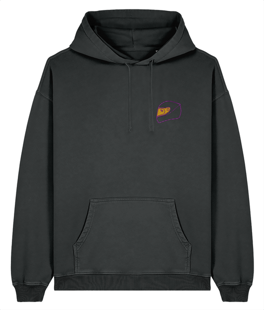 Celebrate an F1 legend. This premium hoodie pays tribute to Lewis Hamilton, featuring a minimalist embroidered design of his iconic helmet.

Premium Quality &amp; Craftsmanship Made from 100% certified organic cotton (380 gsm), this offers superior comfort and style with oversized fit. The precise embroidery delivers exceptional durability that outlasts typical printed alternatives.