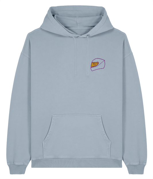 Celebrate an F1 legend. This premium hoodie pays tribute to Lewis Hamilton, featuring a minimalist embroidered design of his iconic helmet.

Premium Quality &amp; Craftsmanship Made from 100% certified organic cotton (380 gsm), this offers superior comfort and style with oversized fit. The precise embroidery delivers exceptional durability that outlasts typical printed alternatives.