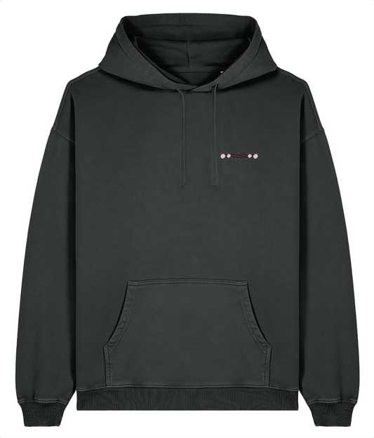 VW Golf MK2 GTI - Embroidered Oversized Premium Hoodie (Vintage look)