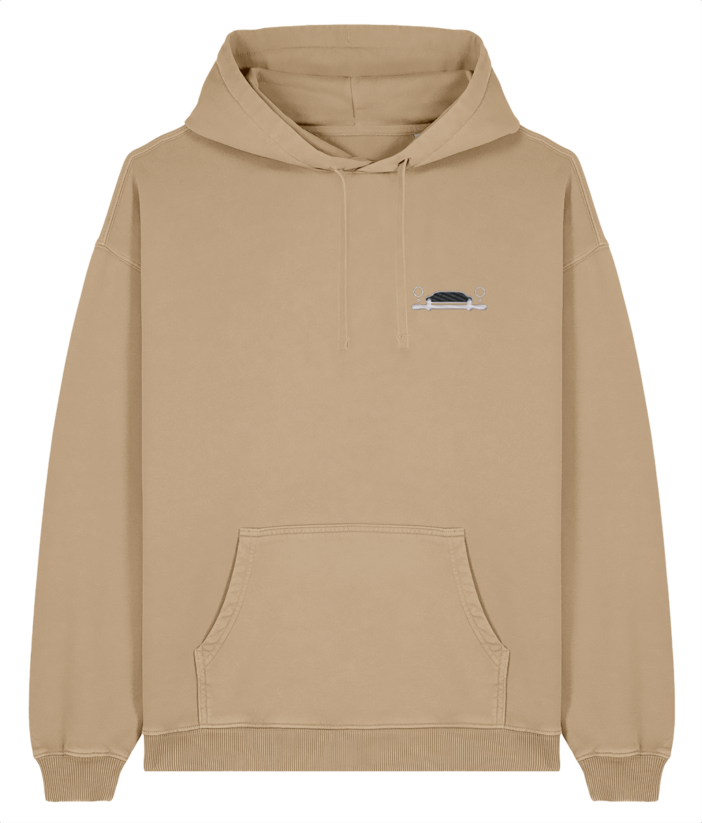 Aston Martin DB5 - Embroidered Oversized Premium Hoodie (Vintage look)