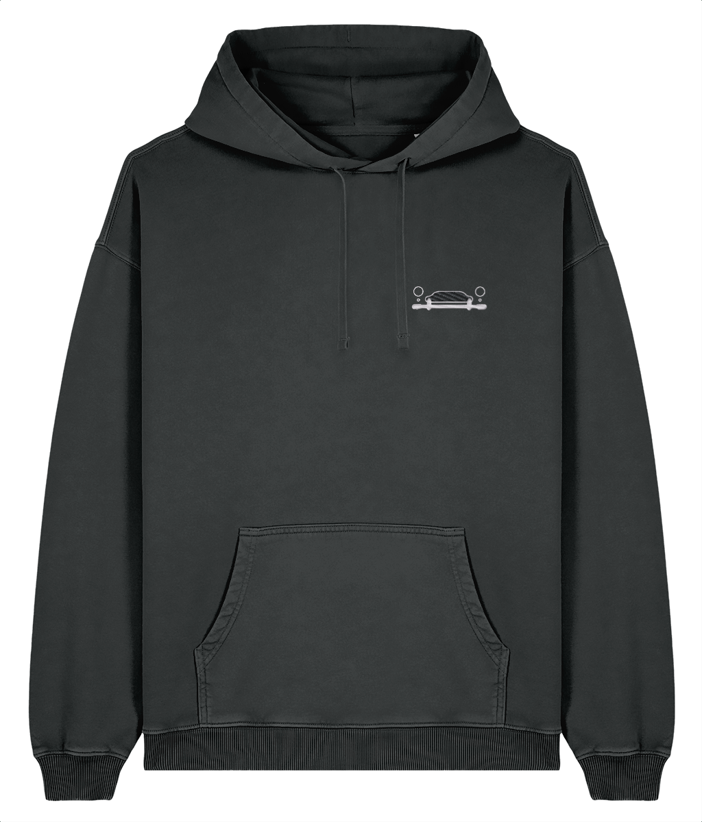 Aston Martin DB5 - Embroidered Oversized Premium Hoodie (Vintage look)